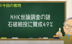 NHK世論調査の謎