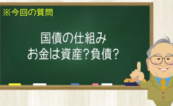 国債の仕組み お金は資産？負債？