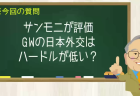 サンモニが評価 GWの日本外交はハードルが低い？