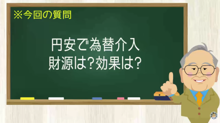 円安で為替介入 財源は？効果は？