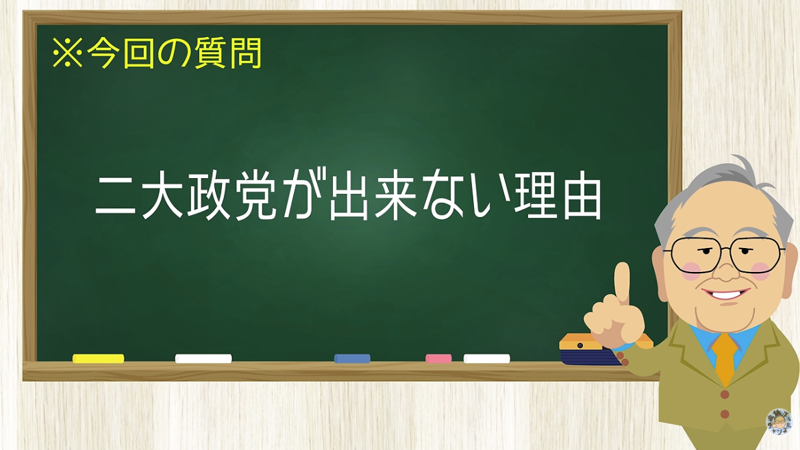 【要約】日本に二大政党が出来ない理由【髙橋洋一チャンネル#1607】